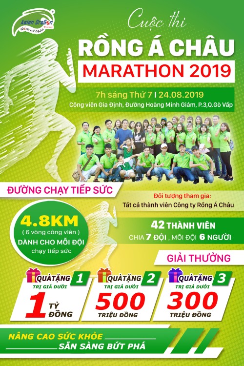 Cuộc thi “RỒNG Á CHÂU MARATHON 2019"